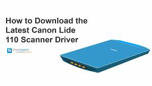 Find the latest firmware for your product. Software Scanner Canon Lide 110
