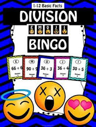 Different Bingo Games To Play Emoji Division Bingo Bingo Bingo Cards Division Games