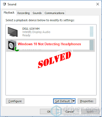 Fixed Headphones Not Showing Up In Playback Devices On Windows 10 Driver Easy