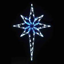 Star Of Bethlehem C7 Led Light Display 4 8 Ft H Christmas Star Lights Outdoor Christmas Star Decorations Star Of Bethlehem