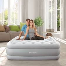 4.2 out of 5 stars, based on 13 reviews 13 ratings current price $44.90 $ 44. Beautyrest Sky Rise 18 In Raised Air Mattress With Hands Free Express Pump Queen Walmart Com Walmart Com