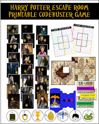 Free downloadable escape room puzzles. Diy Harry Potter Escape Room Ideas Printables
