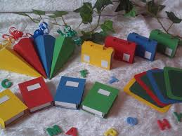 16tlg Tischdeko Set Schultute Mappe Tischkartchen Bucher Einschulung Deko Bunt Einschulung Feier Tischdeko Einschulung Einschulungsfeier