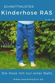 Vom kostenlosen schnittmuster zum fertigen projekt. Kinderhose Nahen Nahanleitung Kinderhose Ras