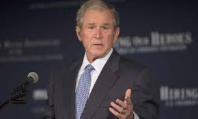 Bush's presidency, the soviet union dissolved, and mauel noriega lost his hold as dictator of panama. George W Bush Charged Veterans Charity 100 000 To Speak At Fundraiser George Bush The Guardian