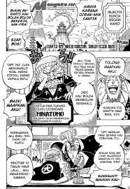 One Piece Chapter 929 Subtitle Indonesia Komik One Piece One Piece Manga Manga Anime