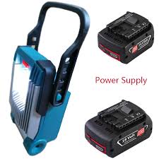 Led Work Light Camping Light For Makita Dewalt Bosch Milwaukee 18v 20v Lithium Battery Powered By Digital Batteries Aliexpress