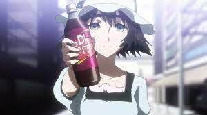 Steins;gate is just a very, very long 'dr pepper, what's the worst that could happen' advert. Dk Pepper Fictional Companies Wiki Fandom