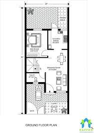 Floor Plan For 20 X 30 Feet Plot 3