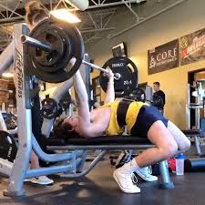 Good bench press day today. Focused a lot