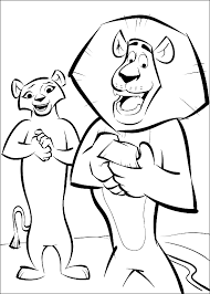 Free printable madagascar coloring pages for kids. Drawing 21 From Madagascar Coloring Page