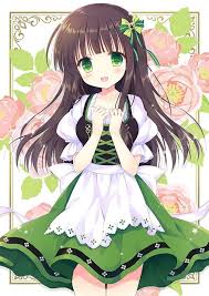 ujimatsu chiya gadis animasi animasi gambar anime