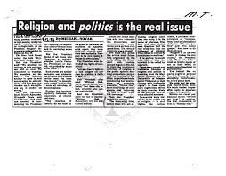 MS-603: Rabbi Marc H. Tanenbaum Collection, 1945-1992. Series F: General  Chronological Files. 1960-1992 Box 100, Folder 1, Gener