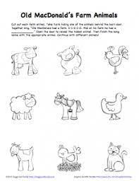Peek A Boo Farm Animals Activity Free Printable Farm Animals Preschool Farm Animals Activities Farm Preschool