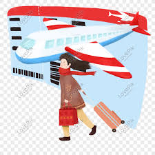 Lovepik صورة Psd 611751925 Id الرسومات بحث صور تذكرة طيران أمتعة رأس السنة الصينية الجديدة تذاكر سفر Pn