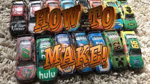 After a long wait, here it is. How To Make A Realistic Custom Nascar Diecast Out Of Paper Youtube