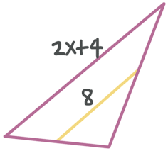 Therefore by the triangle midsegment theorem, p q = 1 2 b c. Midsegments Of Triangles And The Triangle Midsegment Theorem Krista King Math Online Math Tutor