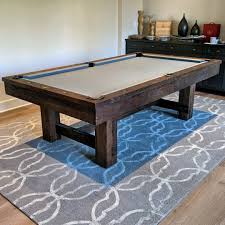 8 Foot Elkhorn Rustic Pool Table With Steel Grey Cloth Delivered And Installed In Irvine Remodel Bedroom Redo Furniture Pool Table