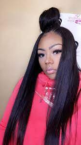 Long Lasting Brazilian Virgin Hair Straight Weave 3 Bundles With Lace Closure Factory Direct Sale 100 Human Hair Ex Hair Beauty Hair Styles Straight Hairstyles