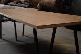 moso 30mm bamboe blad op hay loop onderstel 240x90 eettafel meubels bamboe meubel ideeen