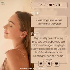 Let's debunk hair care myths with facts! 🙅‍♀️✨ Did you know that cutting  your hair doesn't make it grow faster? And frequent shampooing doesn't  cause hair loss? It's time to separate fact