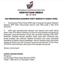 Pilihan raya di malaysia dikendalikan oleh suruhanjaya pilihan raya (spr) secara sulit dengan menggunakan prosedur 4 markah. Kenyataan Suruhanjaya Pilihan Raya Malaysia Spr Facebook