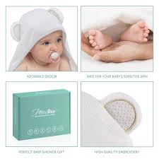 15% off with code zazpartyplan. Buy Miniboo Organic Bamboo Hooded Baby Towel Ultra Soft And Super Absorbent Baby Bath Towels For Newborns Infants And Toddlers Suitable As Baby Gifts Online In Indonesia B07sjtyv5x