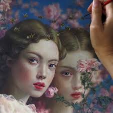 The Witchlight Hour" for William Baczek Fine Arts gallery a few years back.  Oil painting, made after an actual nighttime dream I had. Painting  compositions come in strangest ways sometimes.