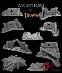 Ancient Ruins Of Tikawa Ancient Ruins Ancient 3d Printing