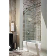 Sliding Bathtub Doors Bathtubs The Home Depot