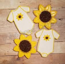 Check spelling or type a new query. 12 Sunflower Baby Shower Cookies Summer Baby Shower Favors Etsy