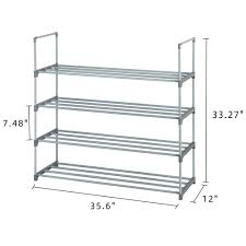 Find your shoe rack easily amongst the 60 products from the leading brands (usm, poliform, gautier,.) on archiexpo, the architecture and design shoe rack with back plate. Capa 2x4 Zapato Rack Estante De Torre De Zapato Organizador De Almacenamiento De Zapatos Del Gabinete Desmontable Ebay