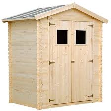Abri De Jardin En Bois Naturel Alvik 2 66 M2 196x136x218cm G01ma0004