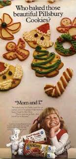 Christmas tree shape sugar cookies, 24 count: Pillsbury Christmas Cookies Bake Off 1970s Google Search Christmas Food Vintage Recipes Pillsbury Christmas Cookies