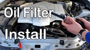 Oil Filter Change Chrysler Crossfire V6 3 2l Mercedes Benz Slk Clk R170 Amg Srt Replacement Youtube