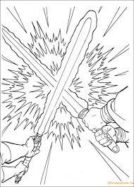 laser sword duel coloring page pages for kids and adults new added all the time to coloriage star wars gratuit lego batman joker