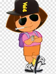 12 gangster hd wallpapers and background images. Dora Animated Cartoon Character The Explorer Thug Transparent Png