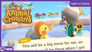 Maybe you would like to learn more about one of these? Villager Hunting Reaction Molly The Duck Animal Crossing New Horizons Youtube