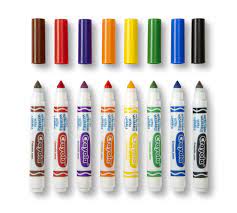 Upcycled toy car marker bots supplies needed (1 set per car) here's what you need to make one of these cool cars. Crayola 587808 Classic Washable Marker 8 Count Markers Amazon De Fremdsprachige Bucher