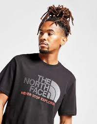 Free shipping and returns on the north face red box tee at nordstrom.com. The North Face Gradient Large Logo T Shirt Herren Schwarz Jd Sports
