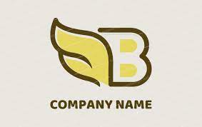 Leaf Creating Letter B Lettering Letter Logo Logo