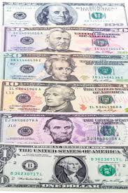 Six Presidents In U S Dollar Washington, Lincoln, Hamilton, Jackson, Grant  And Franklin Stock Photo, Picture and Royalty Free Image. Image 19010290.