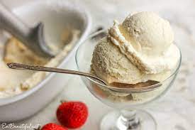 Gluten, dairy & refined sugar free! Paleo Vanilla Ice Cream Aip Vegan Keto Eat Beautiful