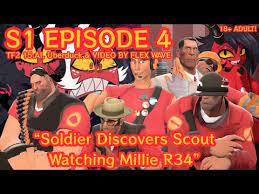 Soldier Discovers Scout Watching Millie R34 [TF2/15.AI] - YouTube