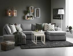 Deco Salon Gris Couleur Peinture Salon Gris Canape Tapis Et Sol Gris Avec Quelques A Decoration Salon Gris Salon Gris Et Blanc Decoration Salon Moderne Gris
