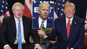 Technical Error Sees Boris Johnson Send Joe Biden Congratulations Message Containing Words Meant For Donald Trump Itv News