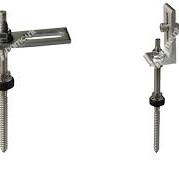 HQ Mount Solar Roof Mounting SUS 304 Double Thread Screw ...