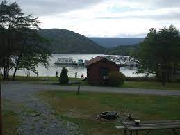 The secluded glampground in pennsylvania, lake raystown resort, is incredibly relaxing. View From Our Porch Picture Of Lake Raystown Resort An Rvc Outdoor Destination Entriken Tripadvisor