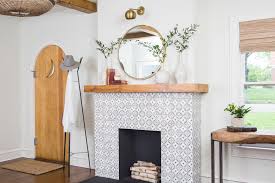 It sticks out between 1/2 and 3/4 of an inch from the wall so there is a gap there to deal with.first thing i think i'll do is put some foam backing rod in there so i don't have to fill the whole gap behind the stone edge.my question becomes what do you think would be better. Our Favorite Fireplaces From Fixer Upper Fixer Upper Welcome Home With Chip And Joanna Gaines Hgtv