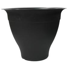 Any items that carry the large item surcharge will be clearly marked on the product page. Meadowlands Extra Large 60cm Barrel Planter Black Plastic Plant Pot Flower Pot 88 Litre On Onbuy
